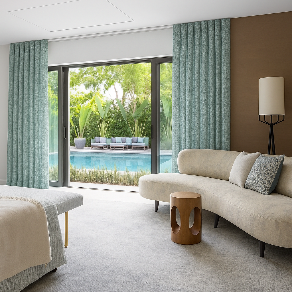 Reed Linen-Feel Slub Curtain 2832