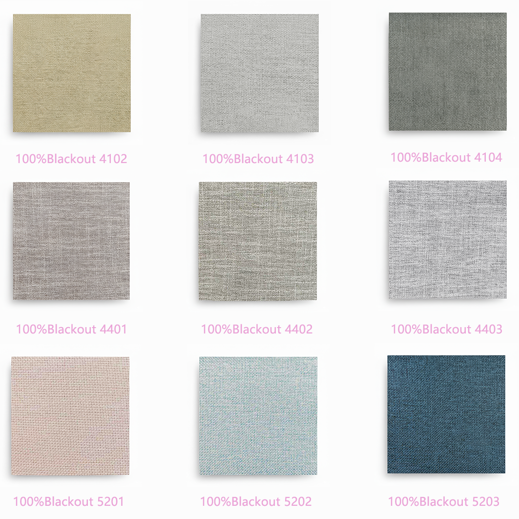Drape Sample Premium Curtain Fabric Swatch Kit: Blackout Drapery Samples – drapely